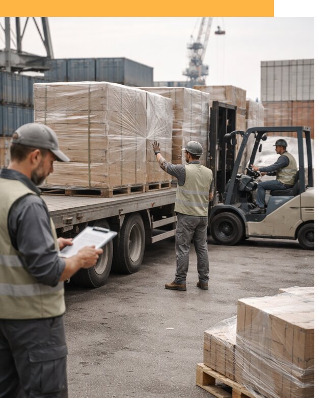 Перевозка генеральных грузов по миру от 4694 руб за тонну