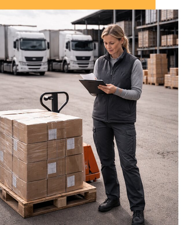 Доставка грузов из Европы к дверям клиента от 12517 руб