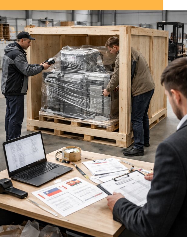 Доставка промышленного оборудования из США от 67802 руб