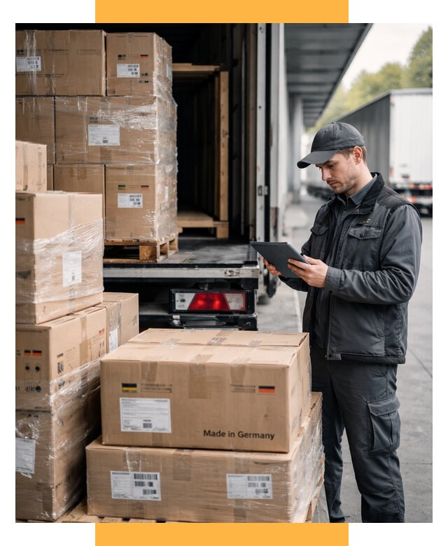 Доставка грузов из Германии от 46940 р. быстро - СетСервис-Стг