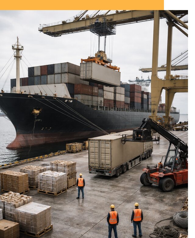 Морские перевозки из Индии: доставка FCL/LCL, таможня от 125172