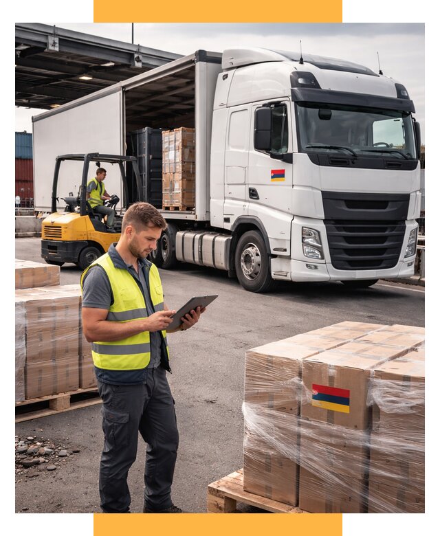 Автоперевозки из Армении от 99095 р. — услуги СетСервис-Стг