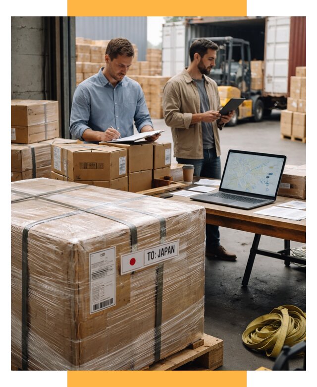 Доставка грузов в Японию от 26078 р., логистика СетСервис-Стг