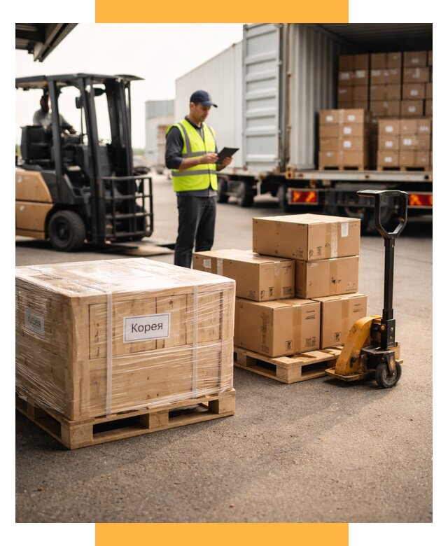 Доставка грузов в Корею из России от 36509 р. | СетСервис-Стг