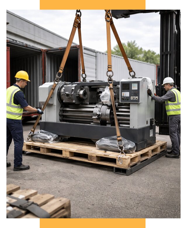 Перевозка станков и таможня от 62586 р. | СетСервис-Стг логистика