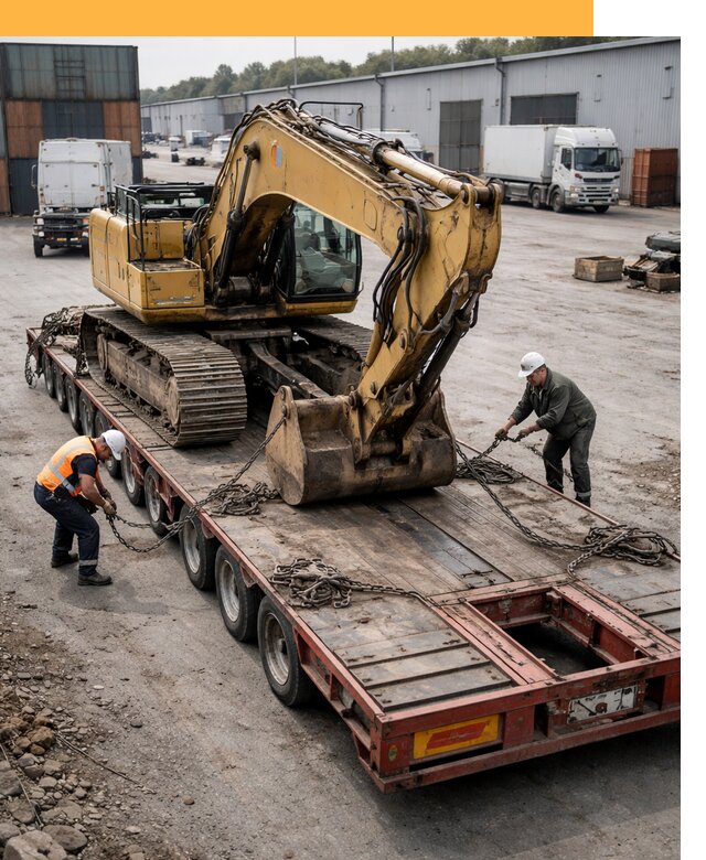 Перевозка спецтехники по России и миру от 46940 руб