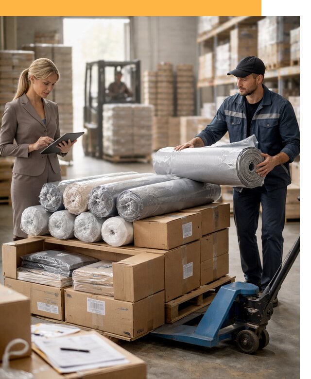 Перевозка текстиля по миру от 15647 руб. с таможней и страхованием