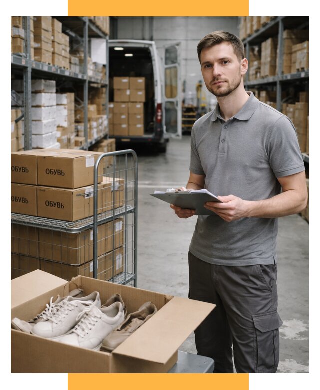 Доставка обуви из Китая и Турции от 4694 р. СетСервис-Стг