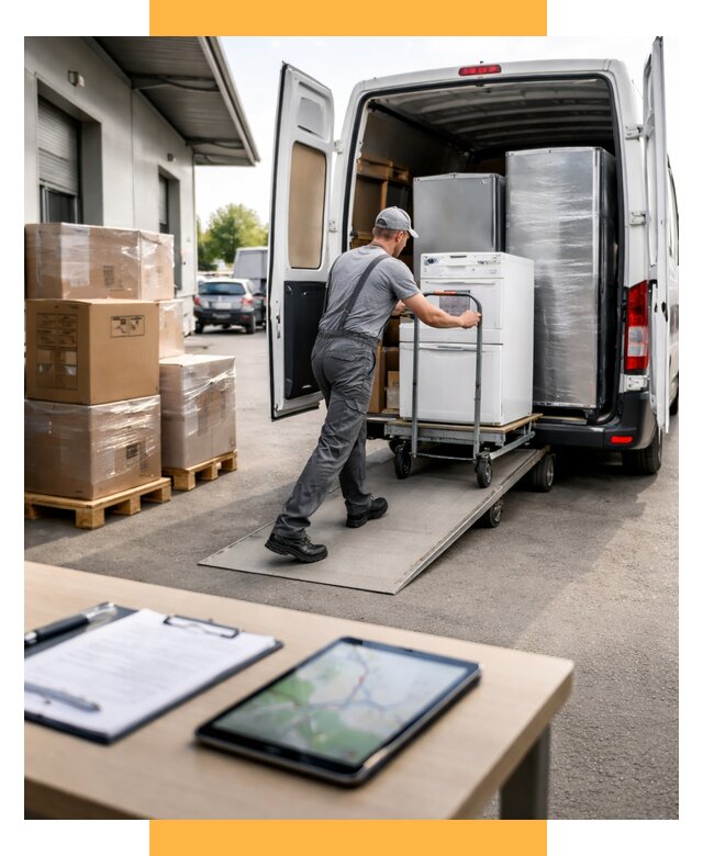 Перевозка бытовой техники от 6780 р. - логистика СетСервис-Стг