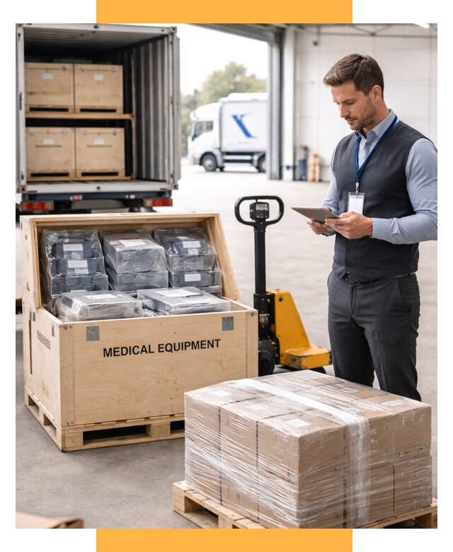 Перевозка медицинского оборудования от 15647 р. в СетСервис-Стг