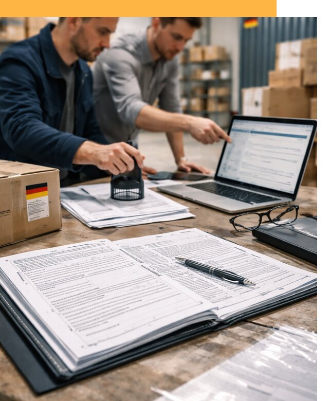 Таможенное оформление грузов из Германии от 9388 руб.