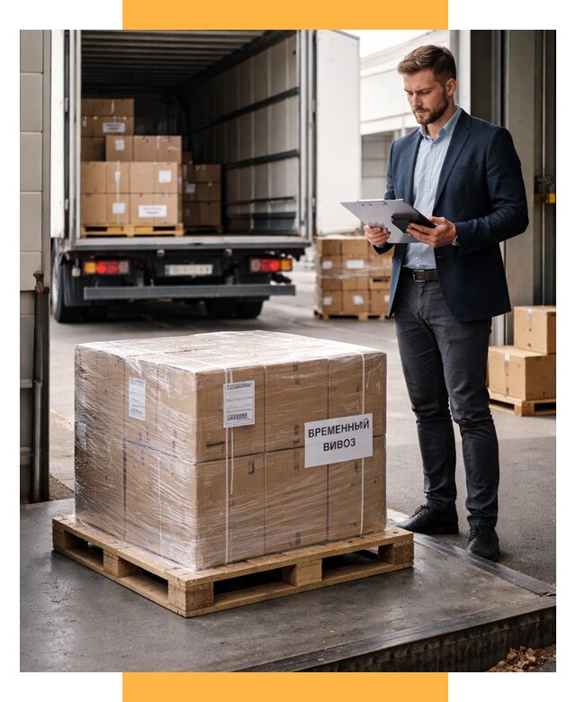Временный вывоз товаров под ключ от 8345 р. | СетСервис-Стг
