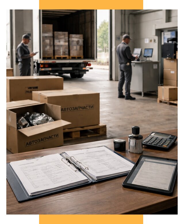 Таможенное оформление автозапчастей под ключ от 8866 р., СетСервис-Стг
