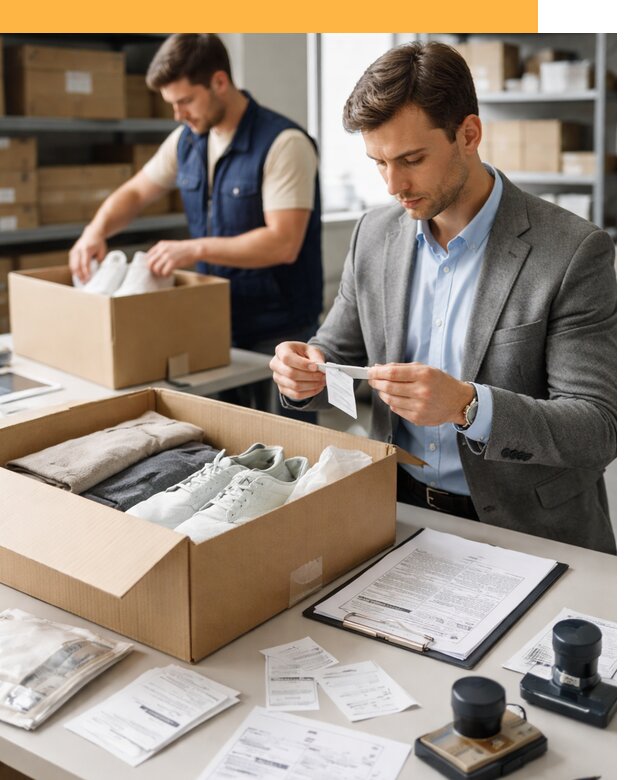 Таможенное оформление одежды и обуви по выгодной цене от 6780 руб