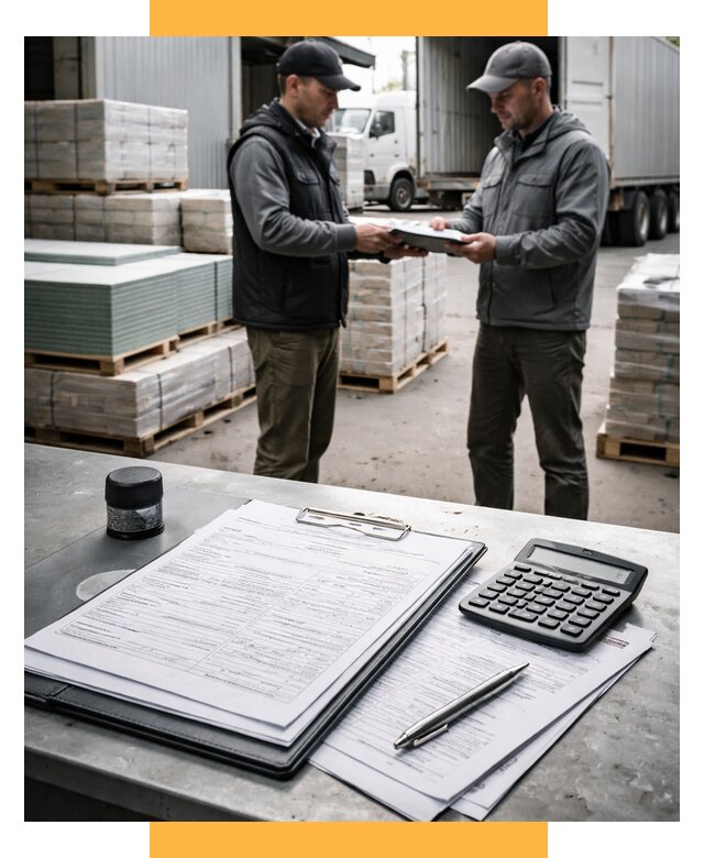 Таможенное оформление стройматериалов от 8866 р. | СетСервис-Стг