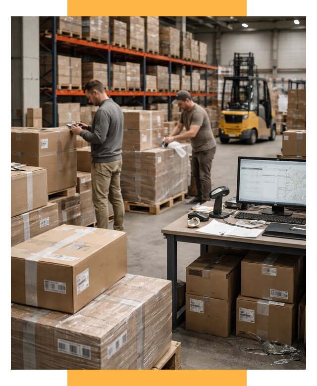 Склад консолидации в Европе от 6780 р., услуги СетСервис-Стг